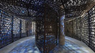 Cristina Iglesias: 'The pavilion of dreams (elliptical galaxy), 2016. Foto: Pau Fabregat / Fundació Catalunya La Pedrera