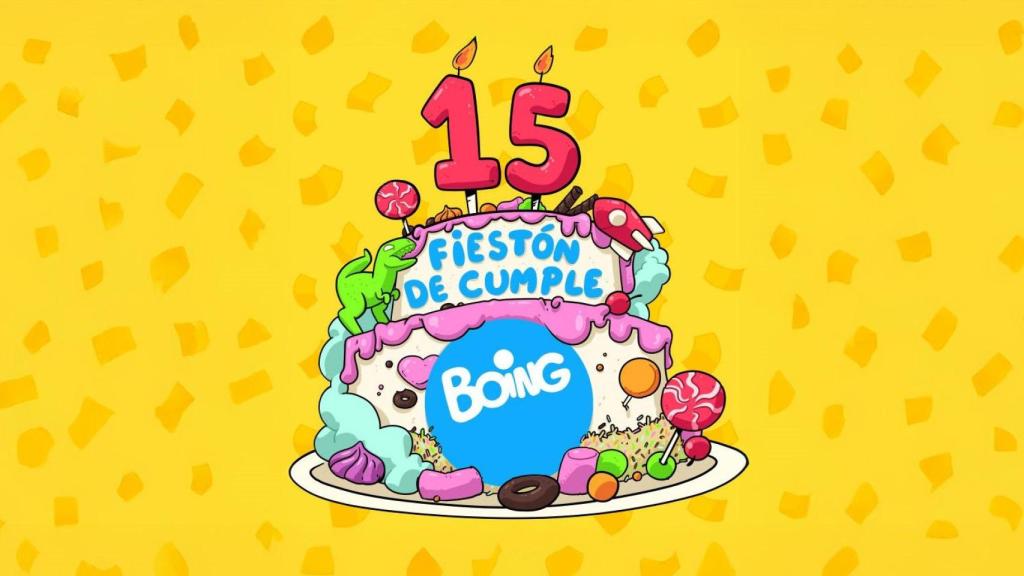 Boing, la cadena infantil de Mediaset, cumple 15 años de emisiones.