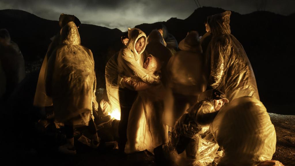 'Cruzar de noche', de John Moore, Getty Images.