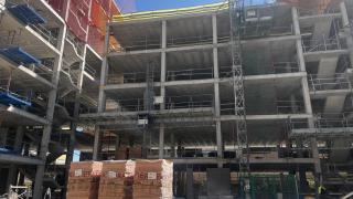 Vivienda nueva en construcción.