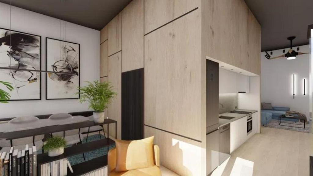 Interior de uno de los estudios.