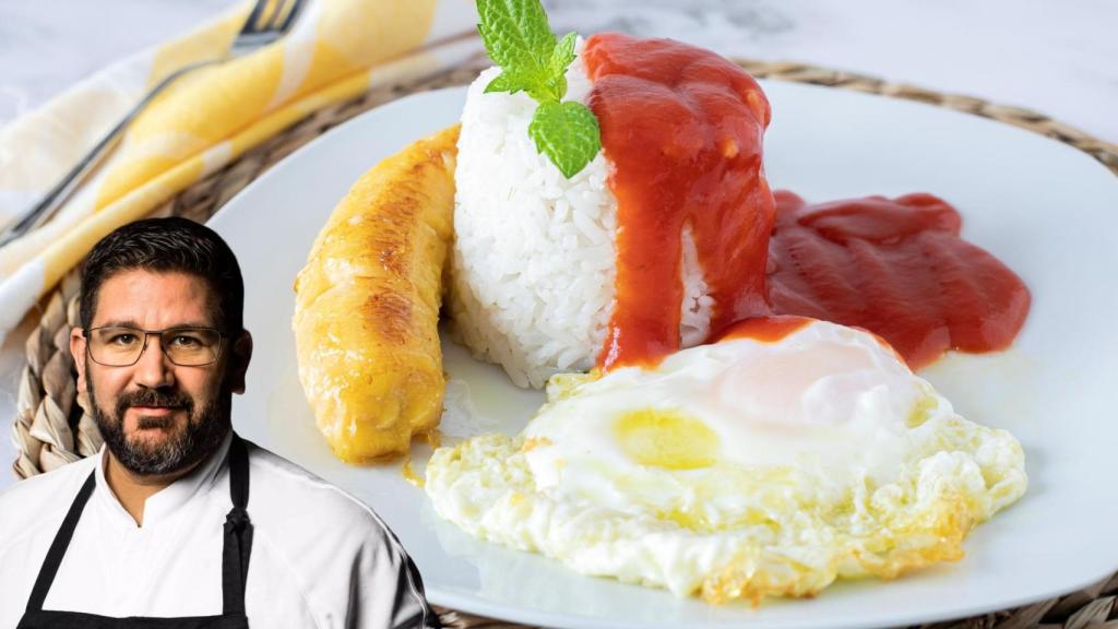 Dani García, chef, en un montaje de El Español