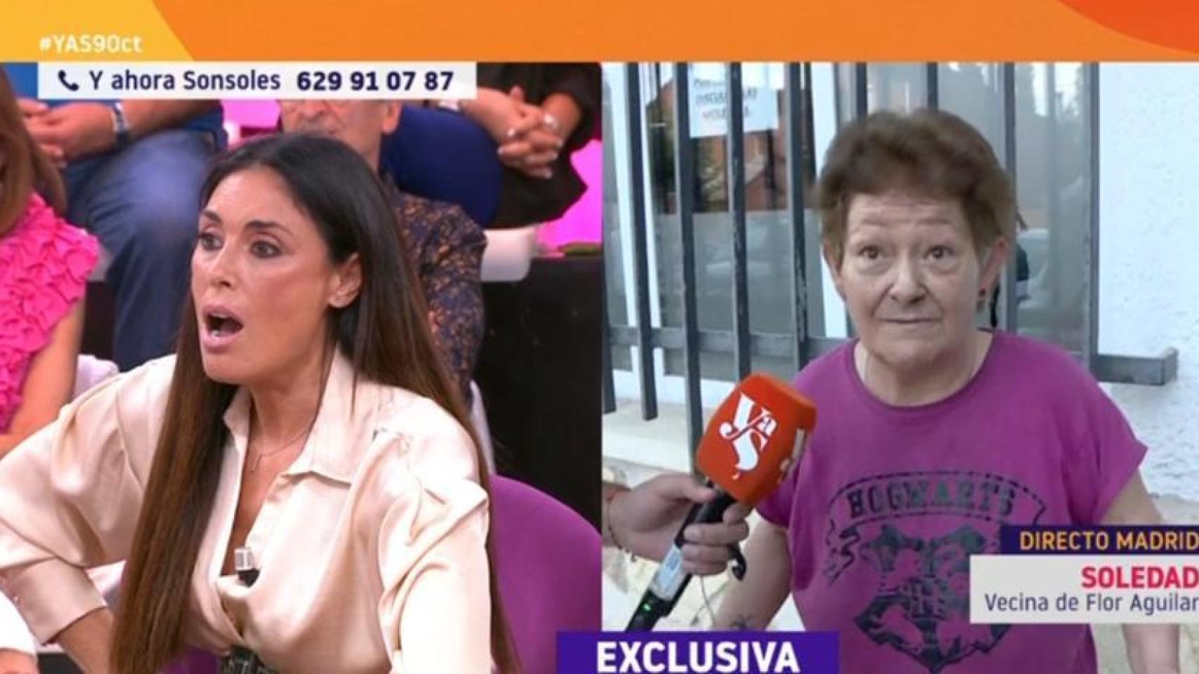Una invitada de 'Y ahora Sonsoles' e Isabel Rábago.
