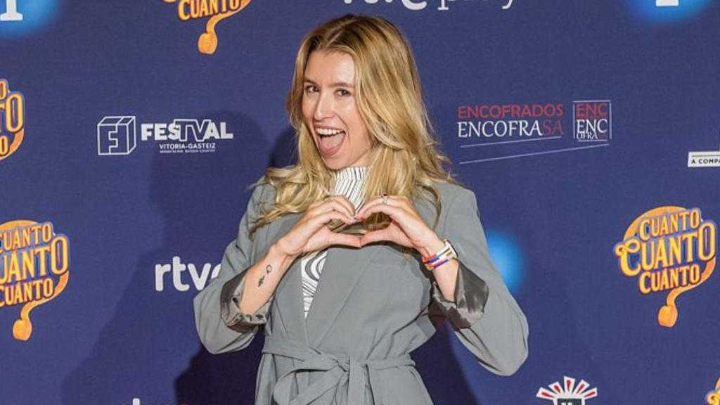 Eva Soriano en la presentación de 'Cuánto, cuánto, cuánto' en el FesTVal.