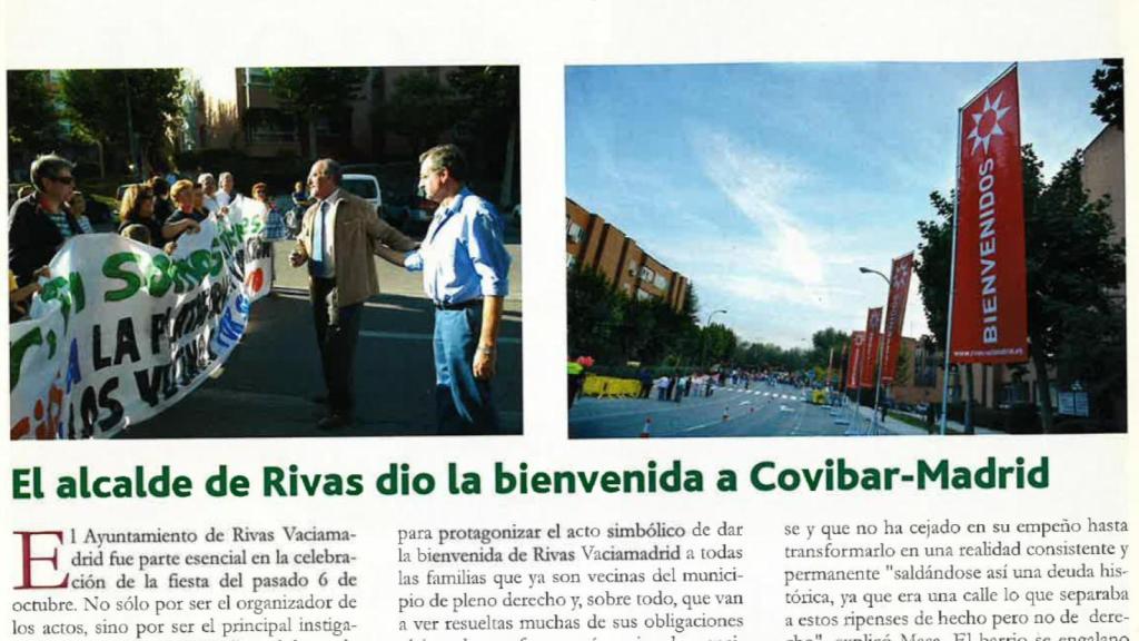 Otro artículo de la Revista Covibar de noviembre de 2006.