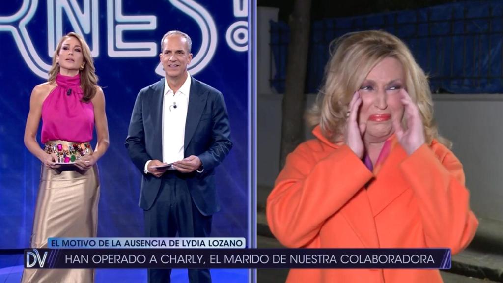 Bea Archidona, Santi Acosta y Lydia Lozano en 'De viernes'.