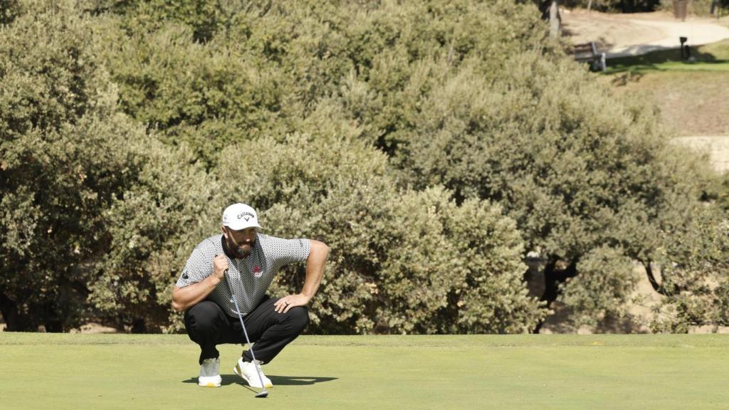 Jon Rahm, en la tercera jornada del Open de España.