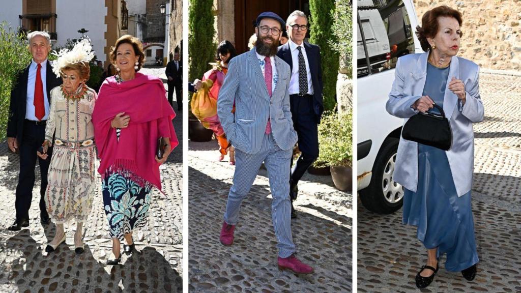 Piru Urqujo, Tristán Ramírez y Patricia Llosa han sido algunos de los 250 invitados que han asistido a la boda.