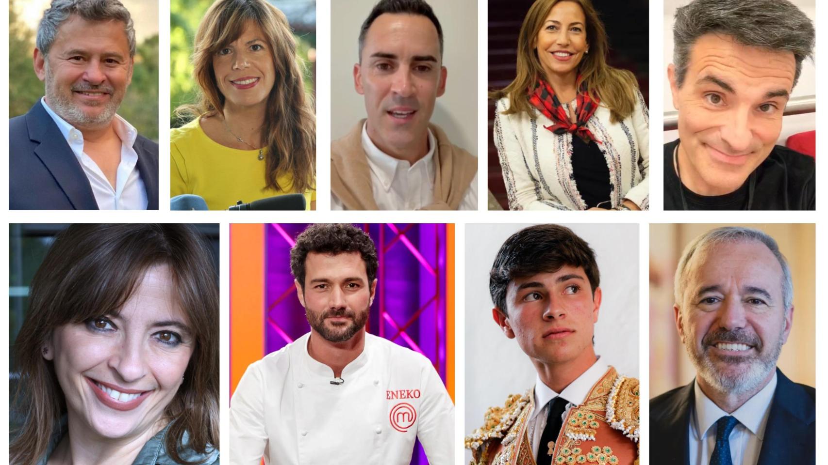 Protagonistas de la actualidad aragonesa.