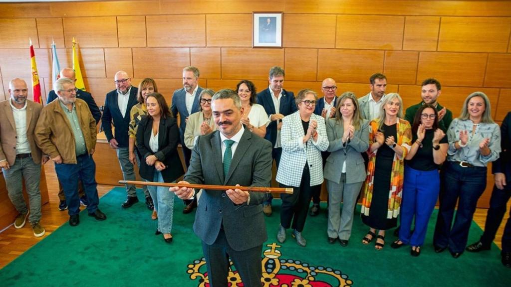 Daniel Pérez (BNG), nuevo alcalde de Carballo