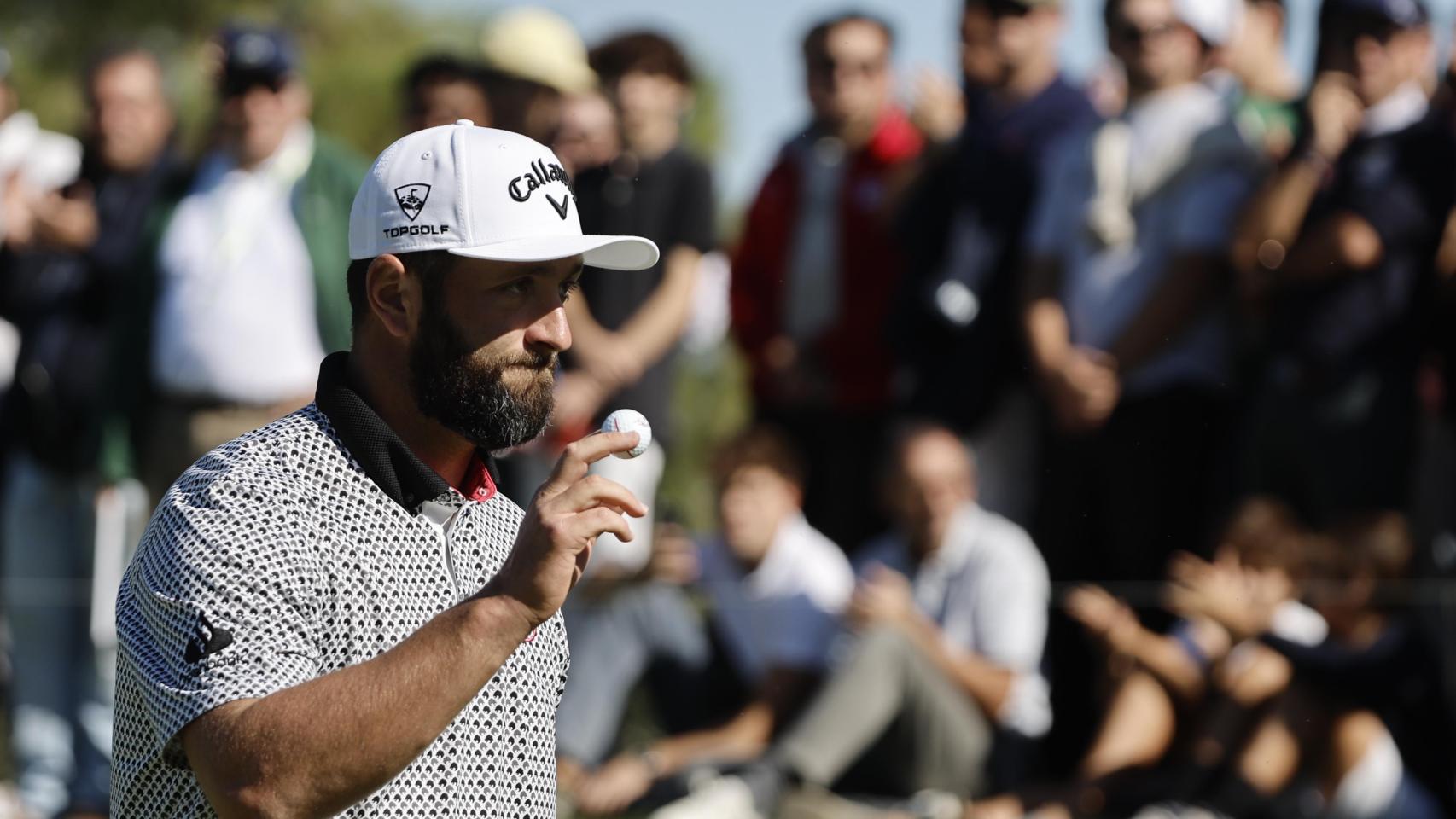 Jon Rahm, en la tercera jornada del Open de España.