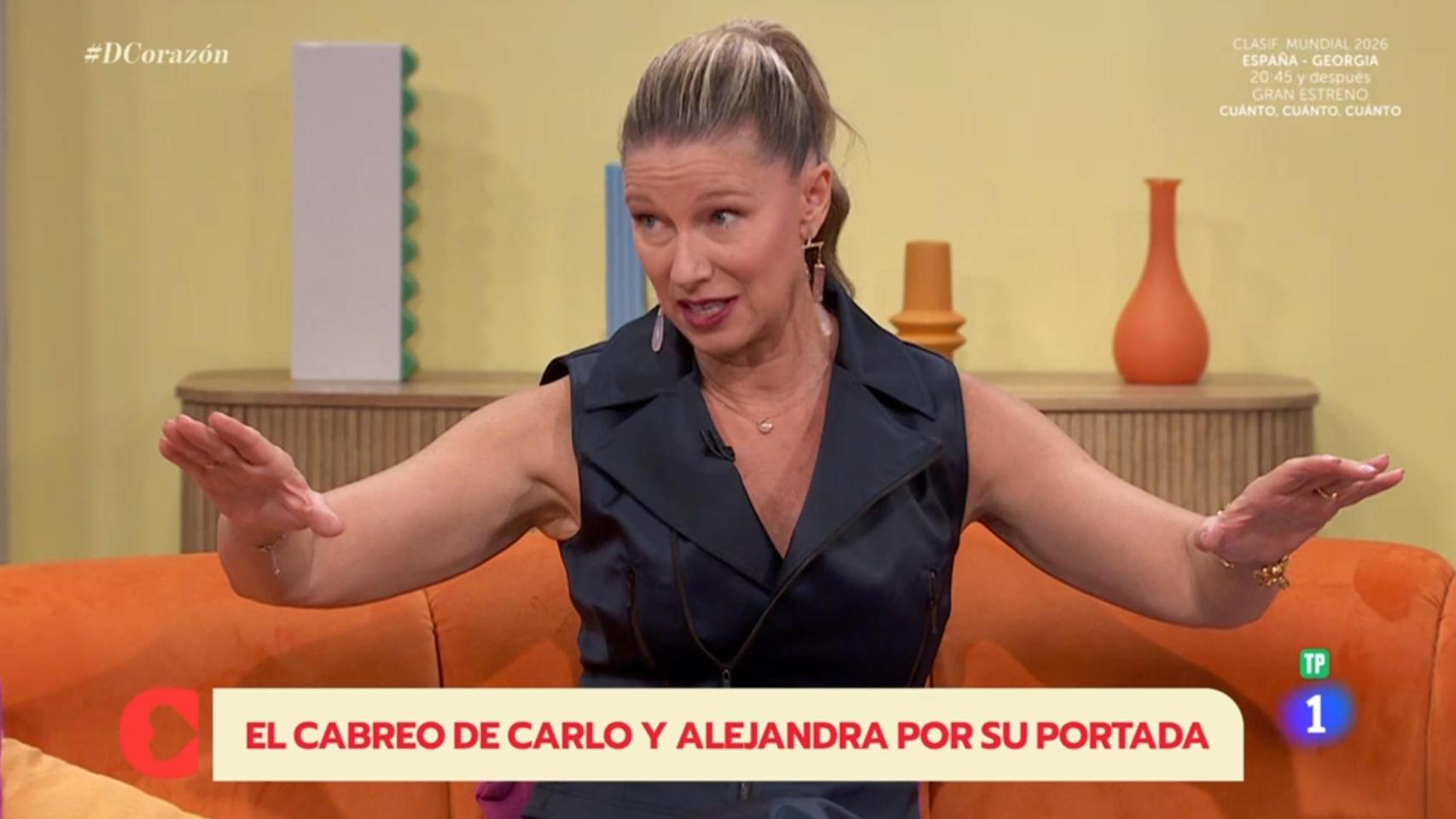 Anne Igartiburu en 'D Corazón'.