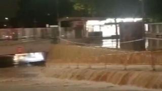 Desbordamiento del barranco de La Saleta. EE