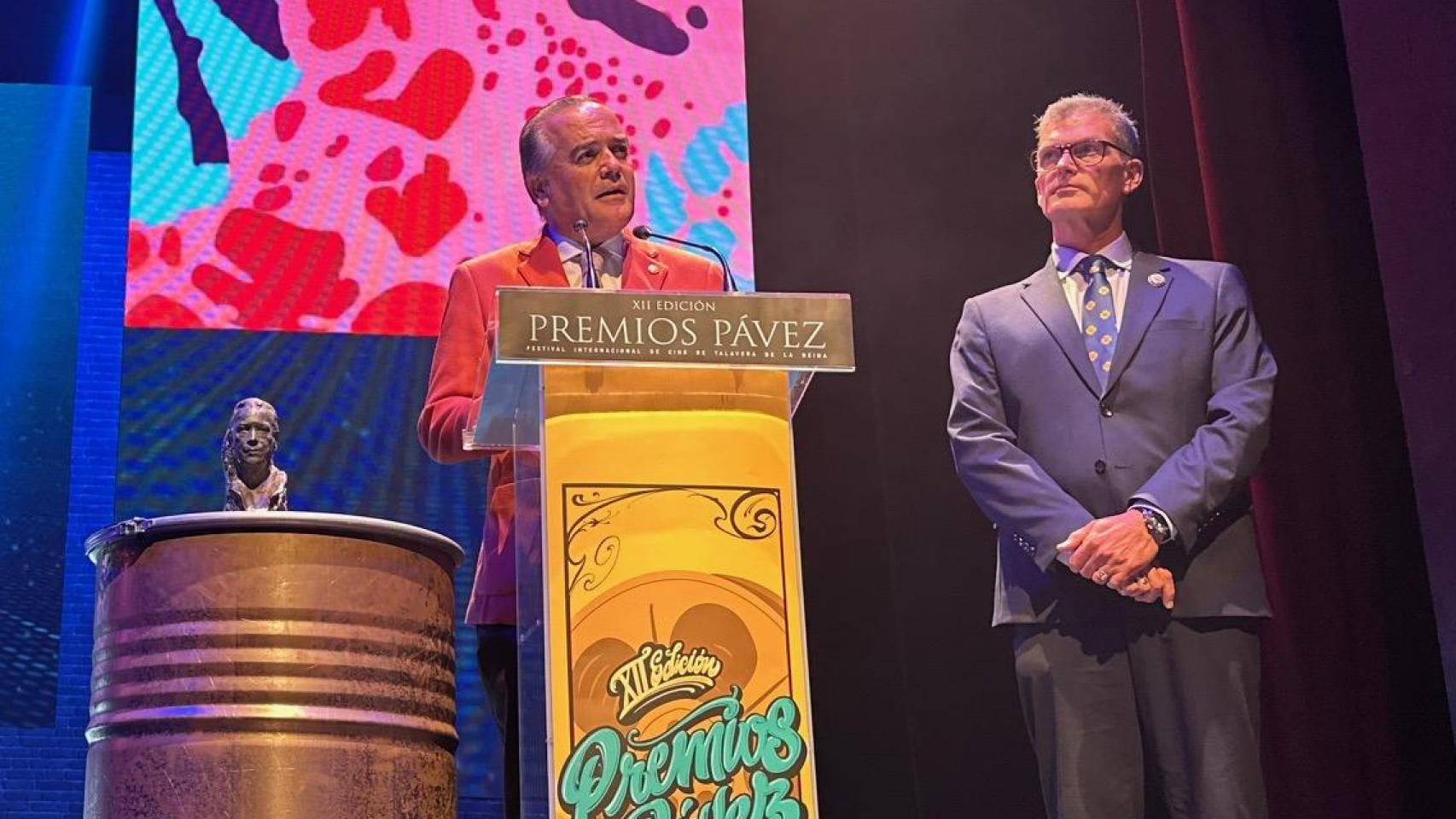 José Julián Gregorio durante su intervención.