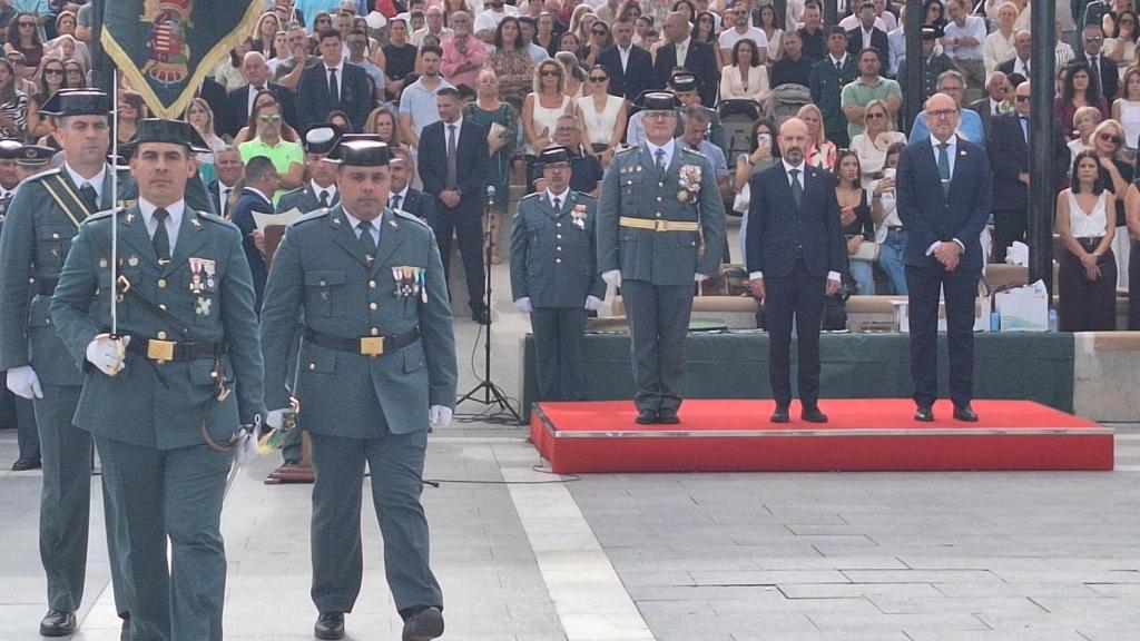 Acto de la Guardia Civil en Cártama.