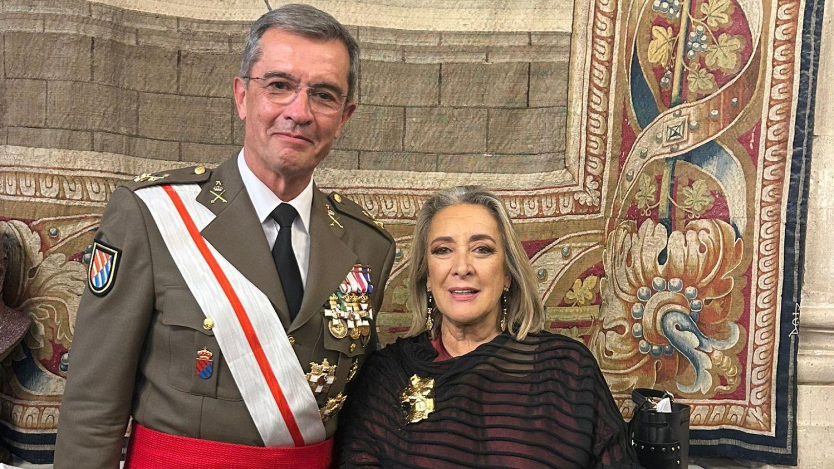 Esther Esteban representa a EL ESPAÑOL de Castilla-La Mancha en la tradicional recepción ofrecida por los Reyes en el Palacio Real