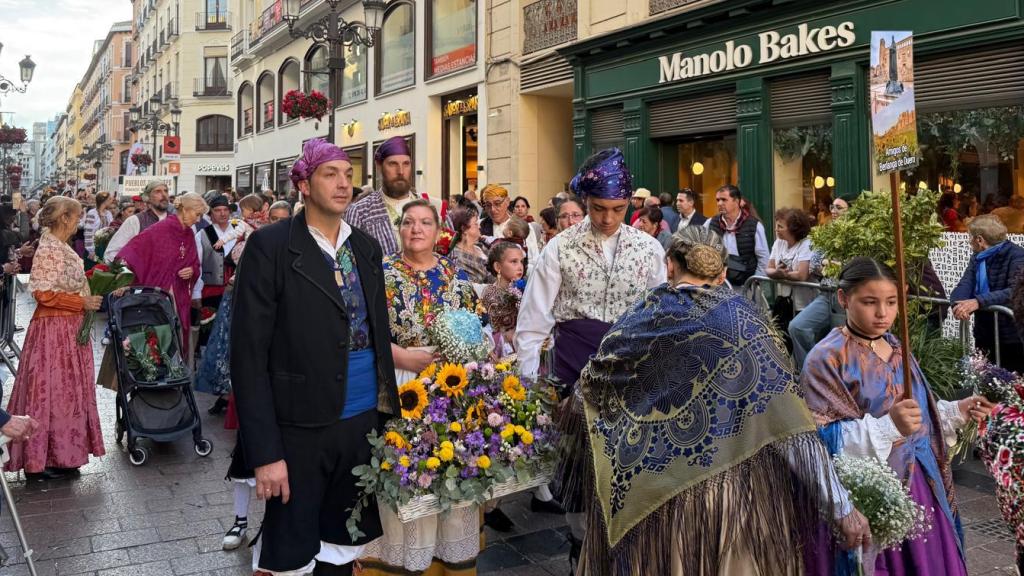 Grupos de la tarde en la Ofrenda.