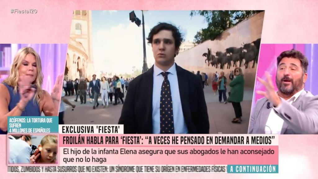 Makoke y Sergio Garrido en 'Fiesta'.