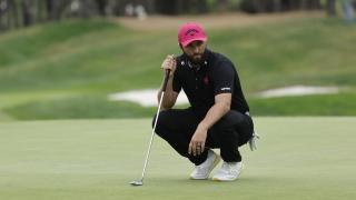 Jon Rahm, con rostro serio durante su participación en la cuarta jornada del Open de España.