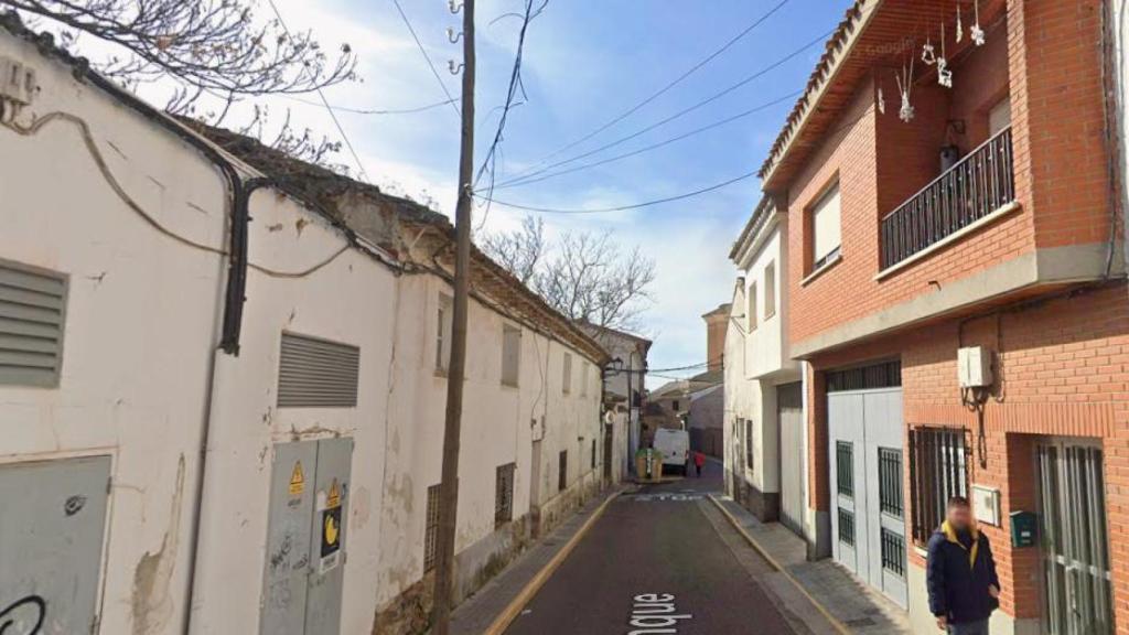 Imagen de la calle Estanque de Illescas. Foto Google Maps