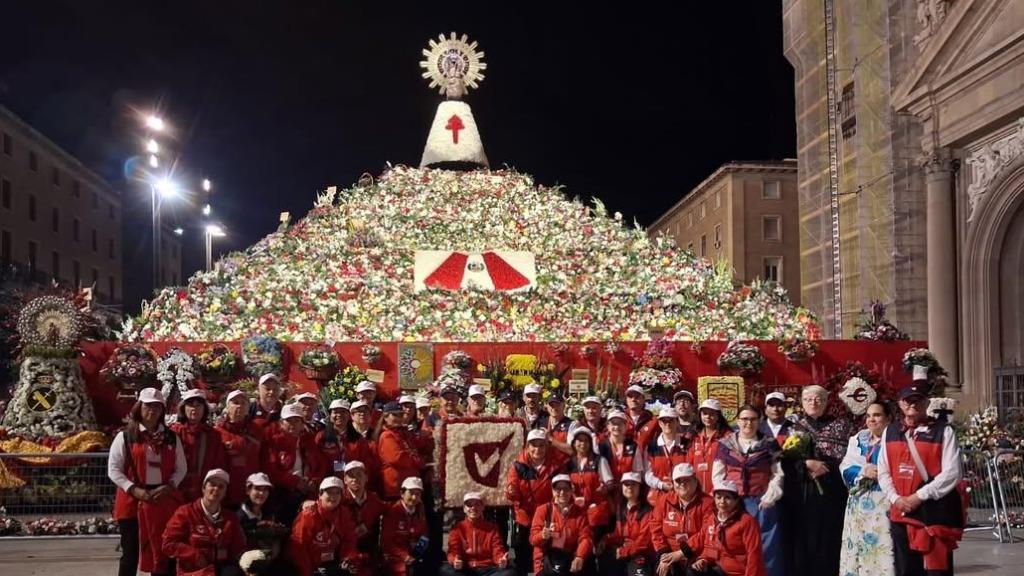 Último grupo en salir en la Ofrenda