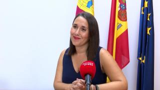 Alejandra Hernández durante la entrevista concedida a Europa Press.