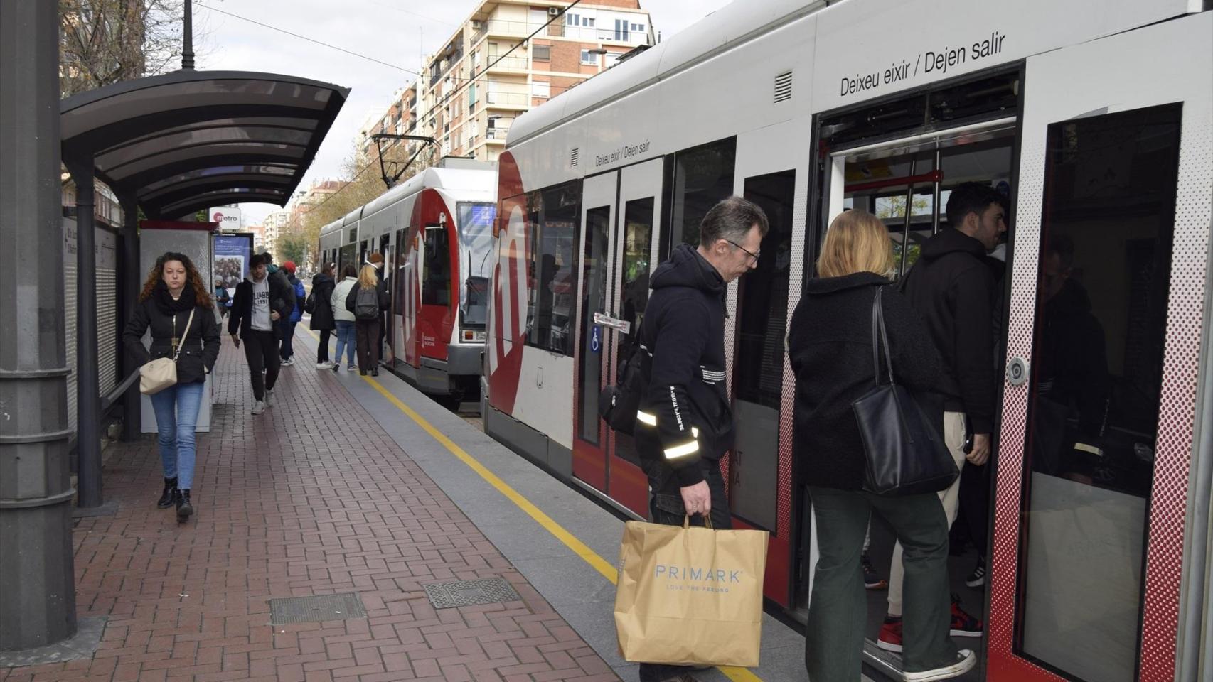 Tranvía de Metrovalencia. GVA