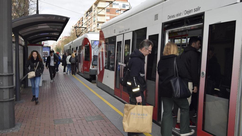 Tranvía de Metrovalencia. GVA