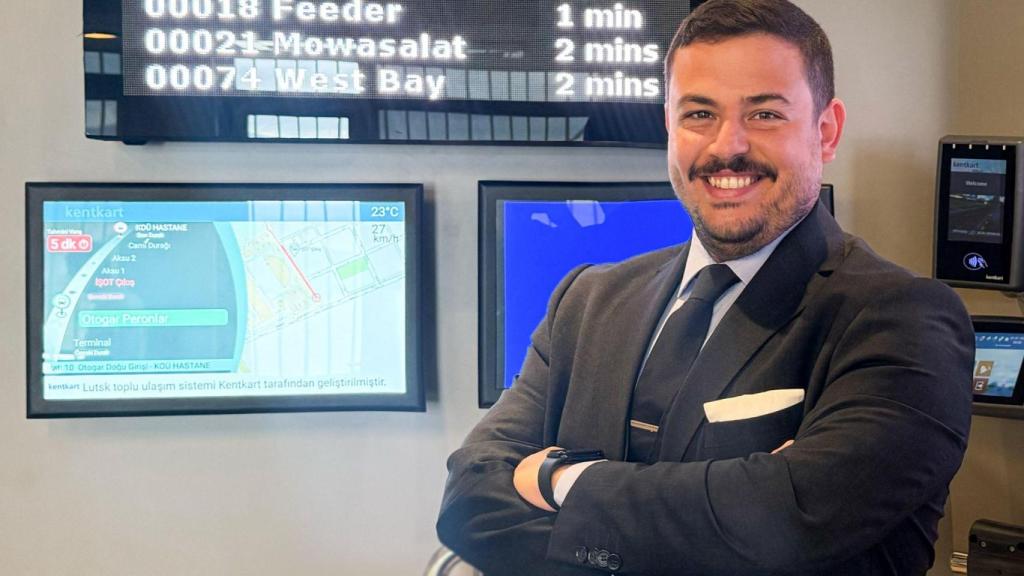 CEO de Kentkart, Çinar Basmaci.