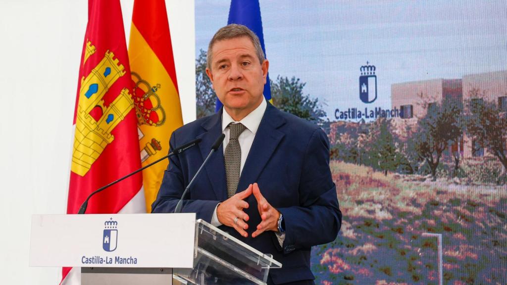 Un momento de la intervención de Page en Toledo.