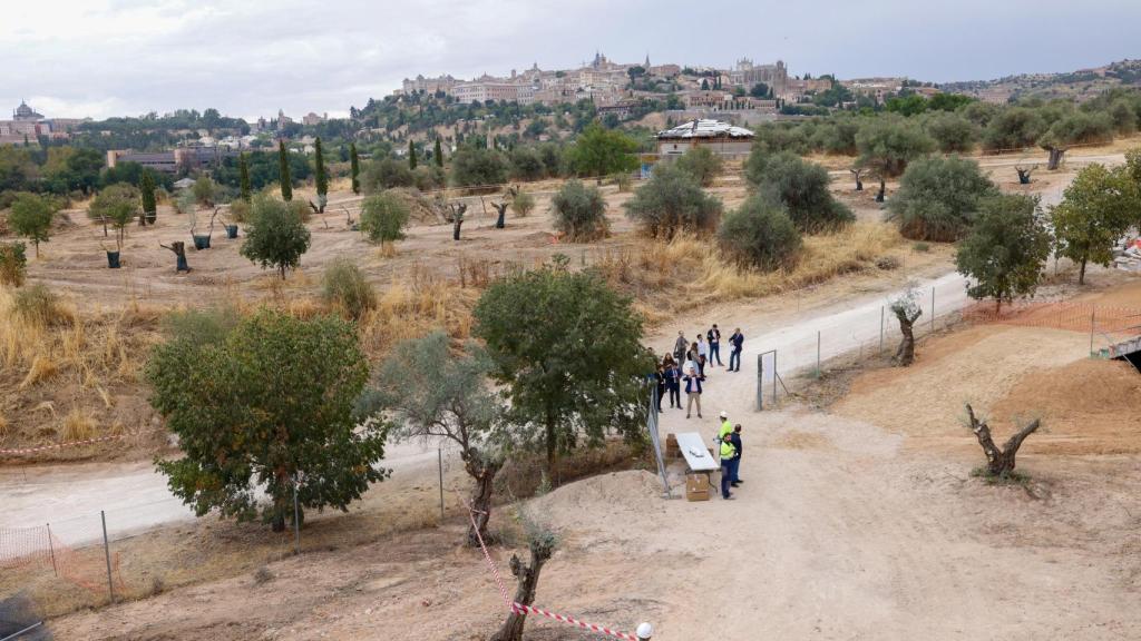Las vistas de Toledo desde la instalaciones.