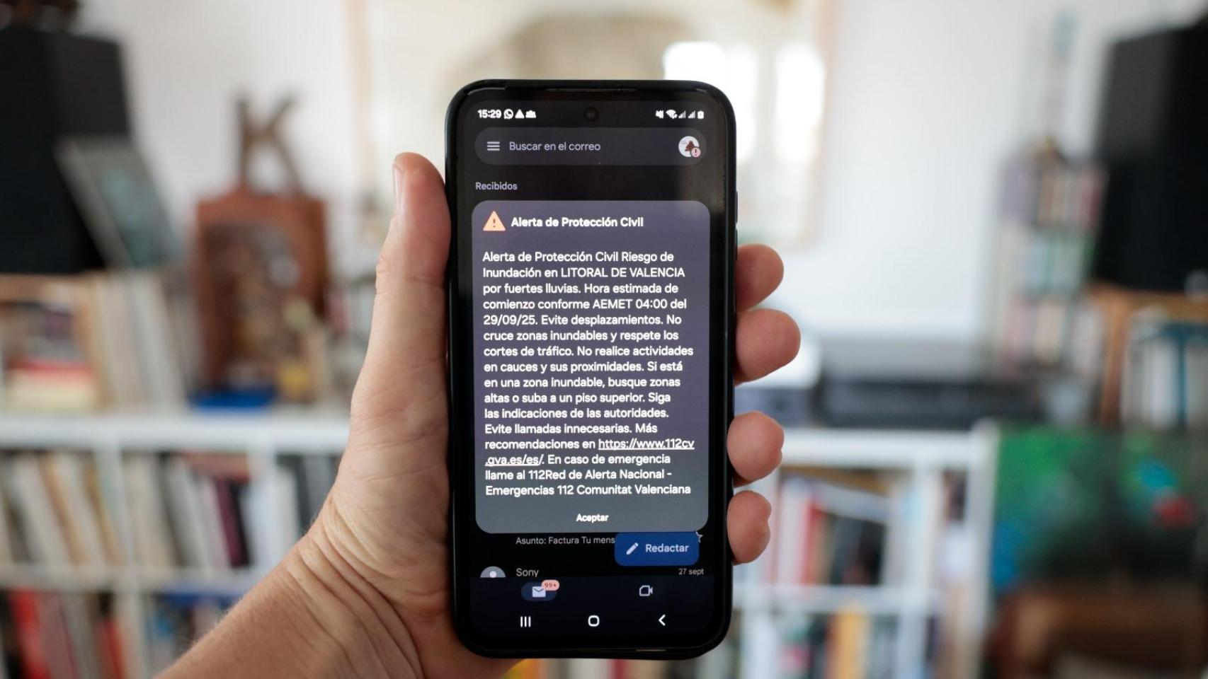 Emergencias activa la alerta roja. Efe / Kai Försterling