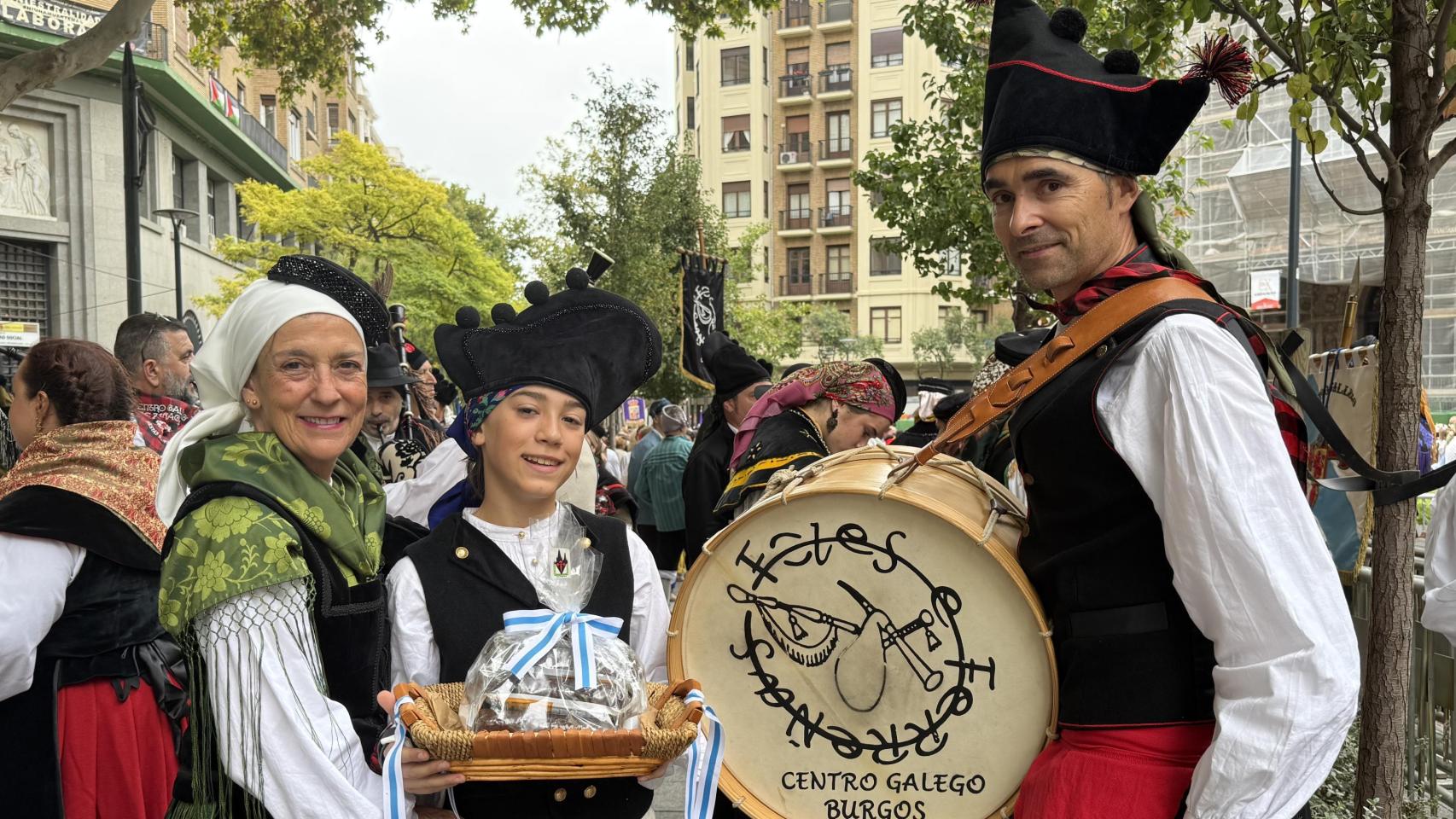 Esperanza, Alvar y Javi llegan de Burgos.