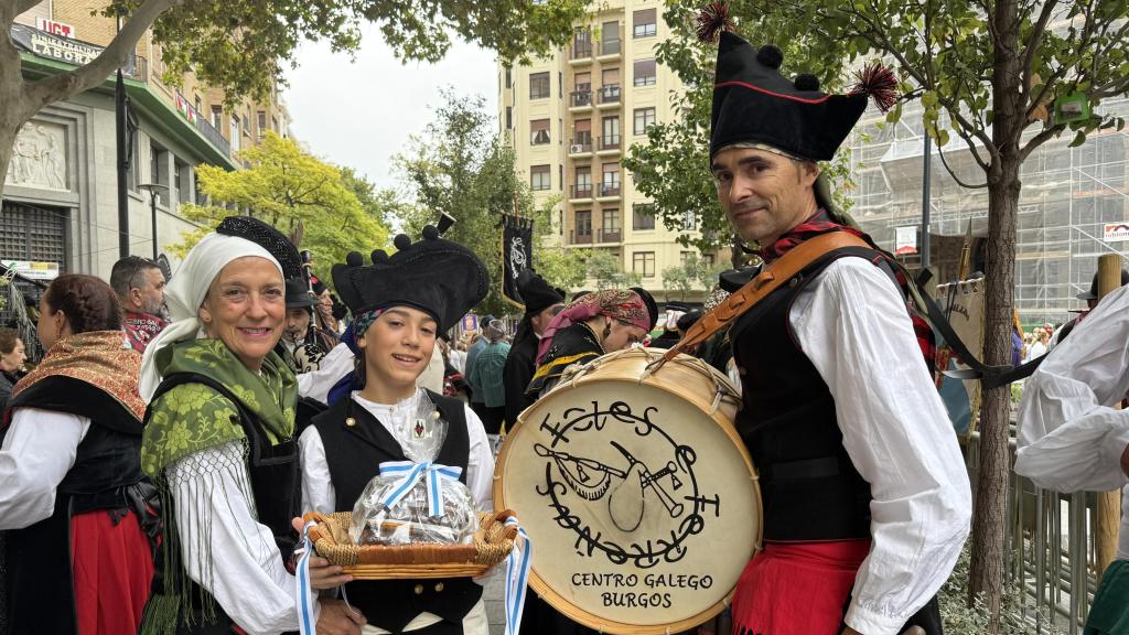 Esperanza, Alvar y Javi llegan de Burgos.