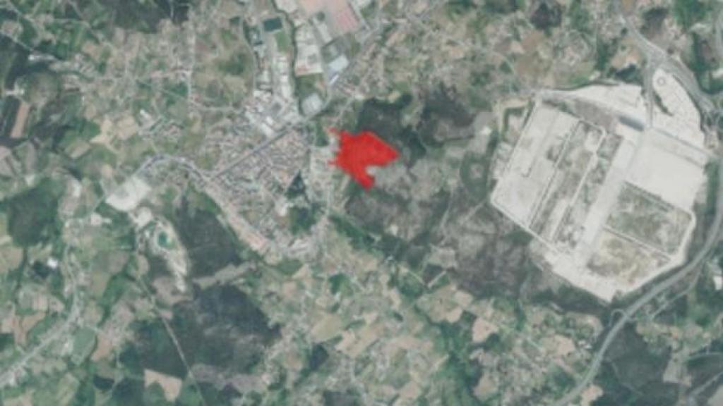 Imagen del mapa de la zona.