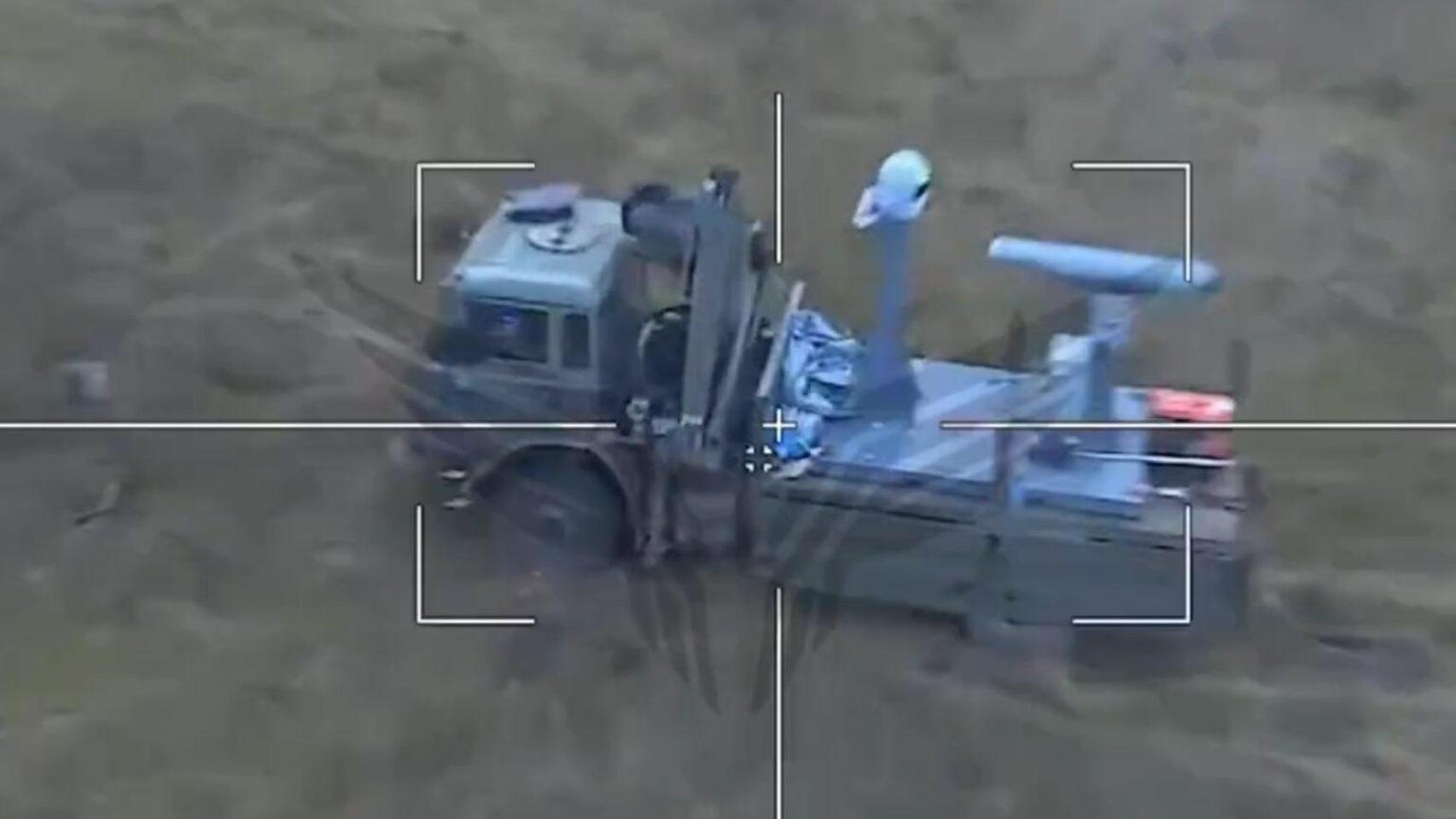 En un video difundido por canales militares rusos.