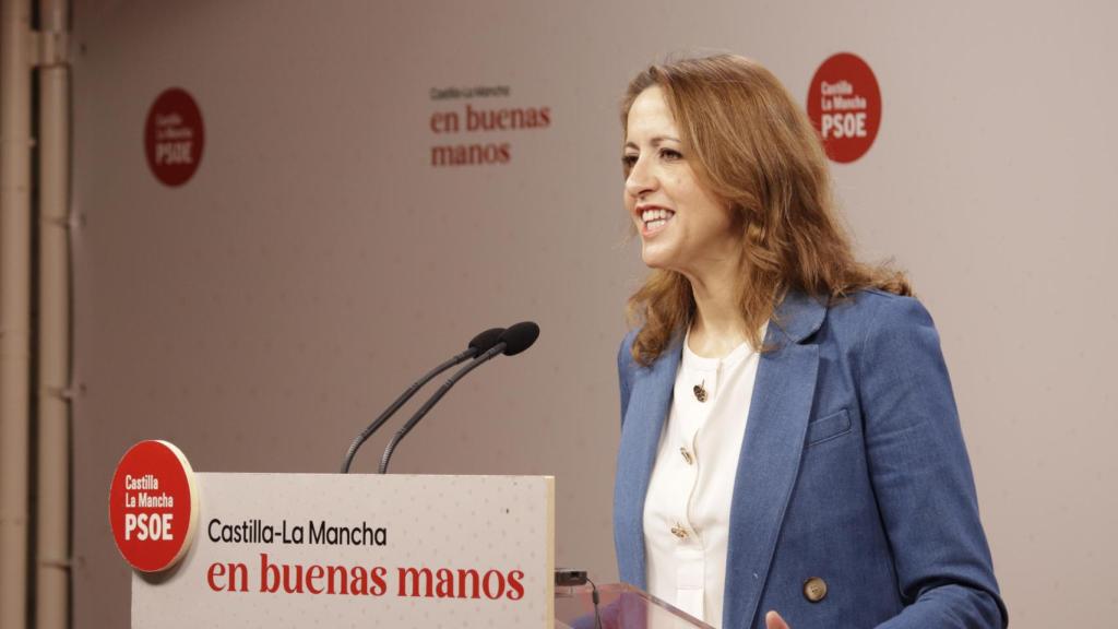 Cristina Maestre, vicesecretaria general del PSOE de Castilla-La Mancha y eurodiputada. Foto: PSOE CLM.