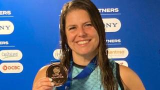 Blanca Hermida en el Mundial de Singapur.