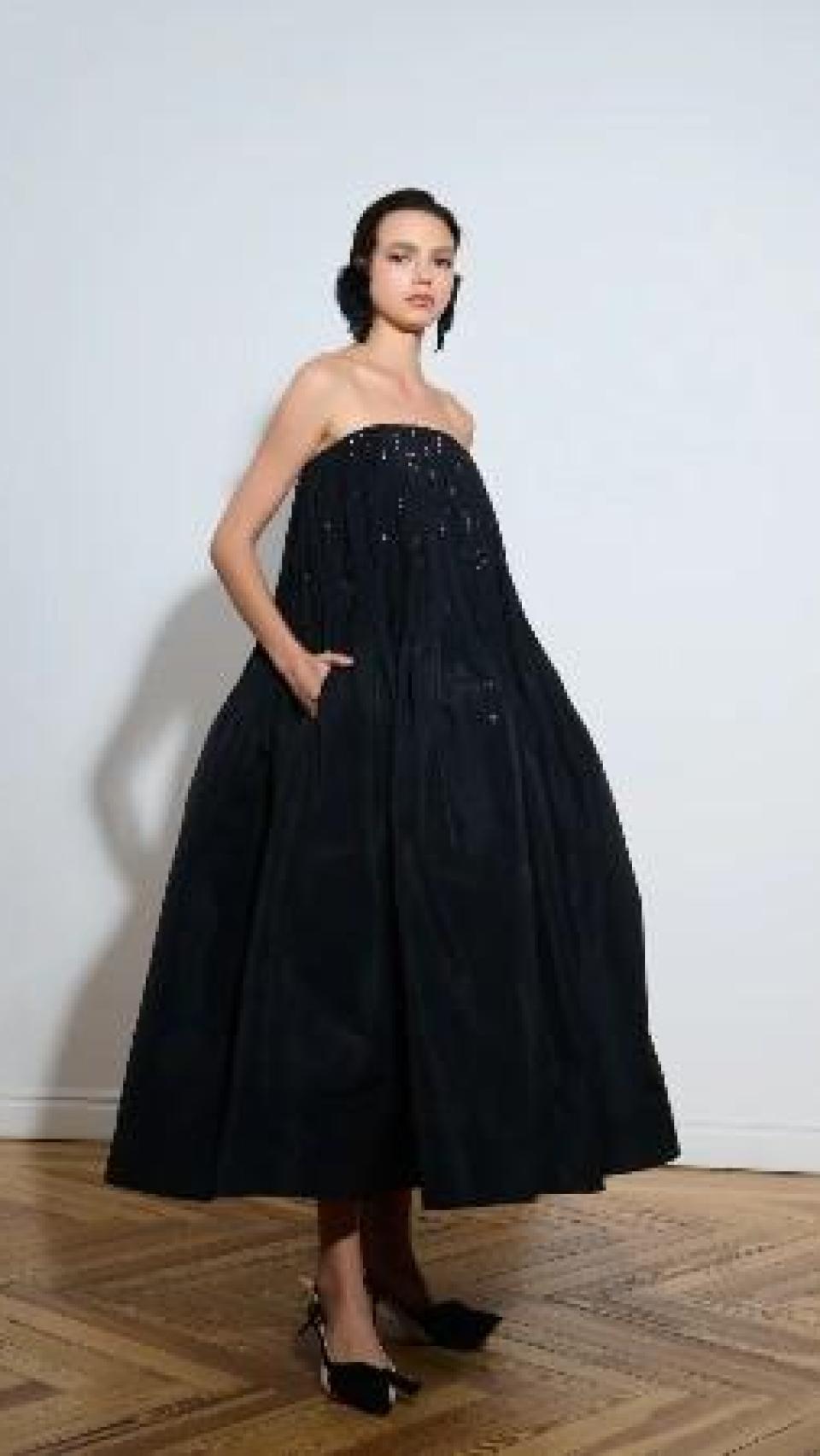 El vestido que ha lucido Eugenia Osborne.