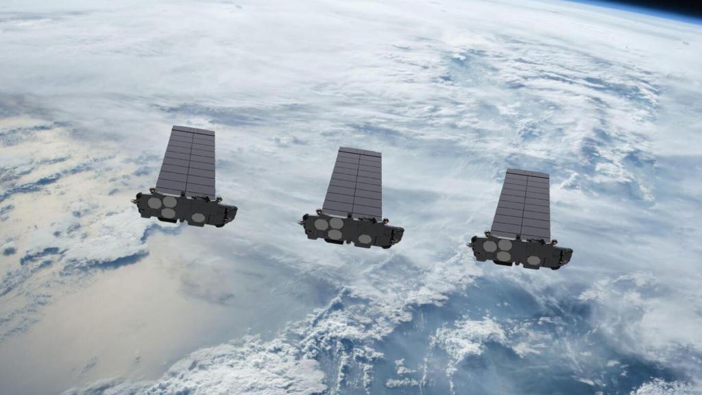 Satélites de Starlink.