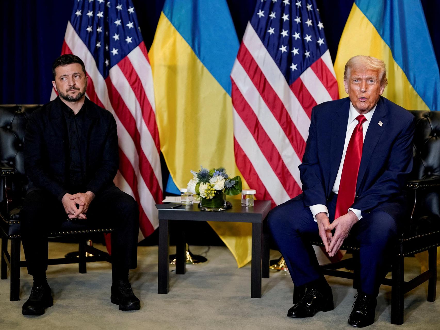 Trump se reúne con Zelenski en los márgenes de la 80ª Asamblea General de la ONU.