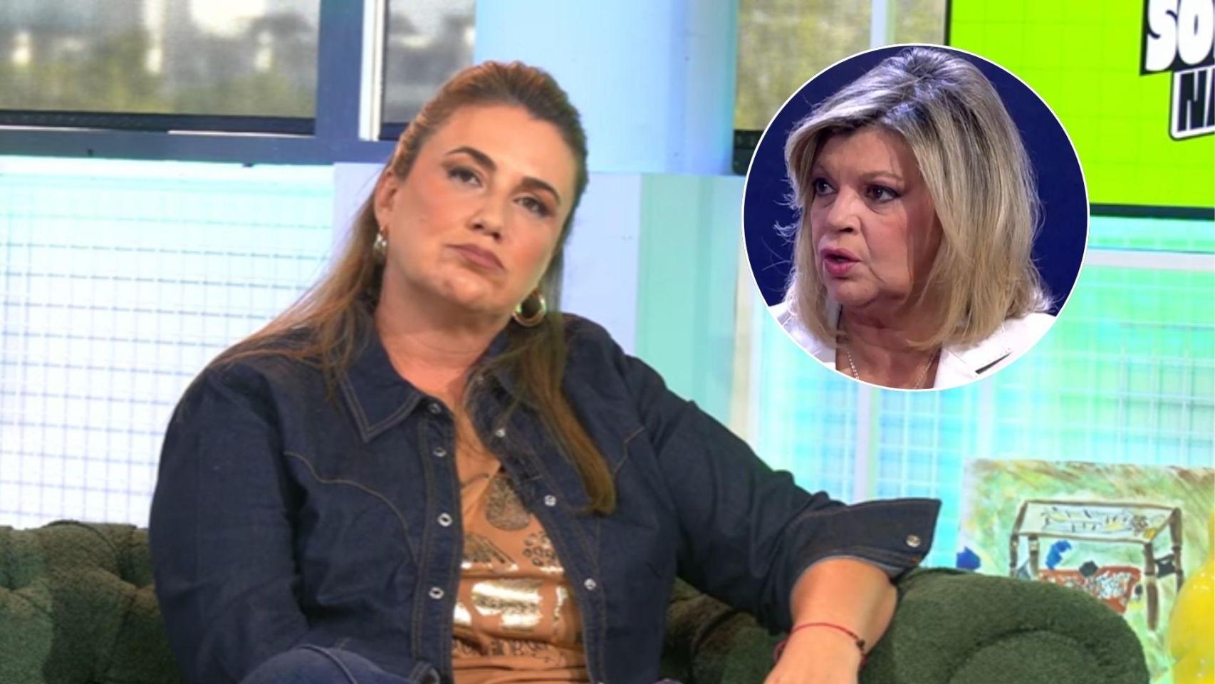 Carlota Corredera y Terelu Campos en un fotomontaje de BLUPER.