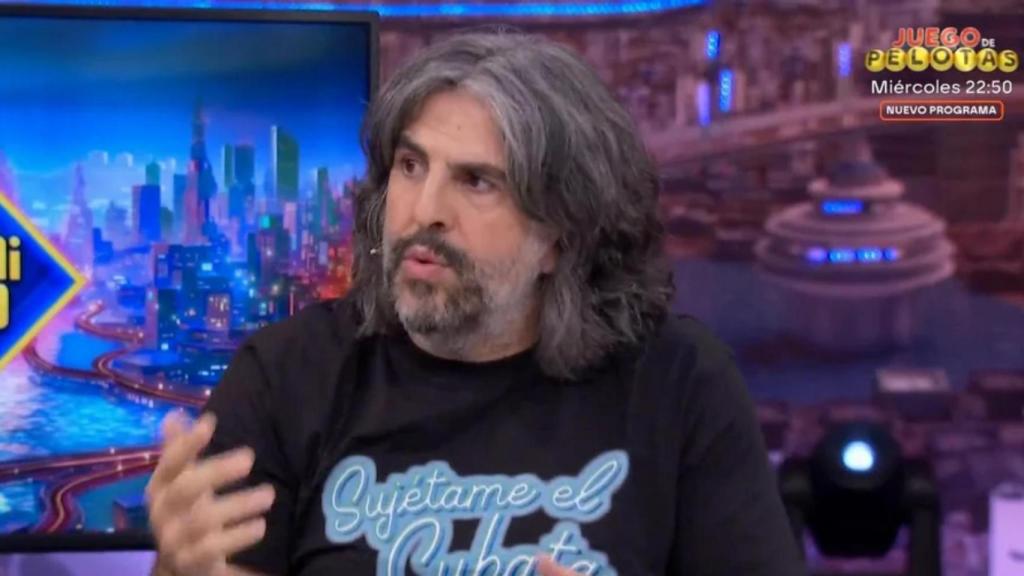 JJ Vaquero en 'El Hormiguero'.