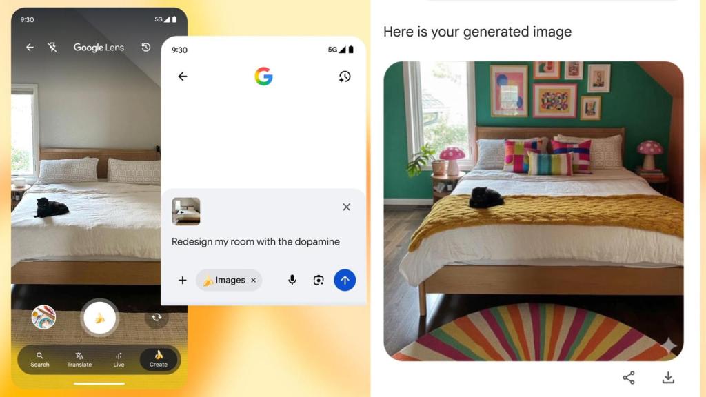 Nano Banana en Google Lens