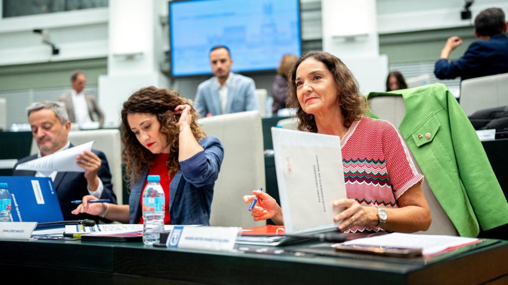 La portavoz del PSOE en el Ayuntamiento de Madrid, Reyes Maroto, durante la sesión ordinaria del Pleno Municipal el pasado 30 de septiembre.