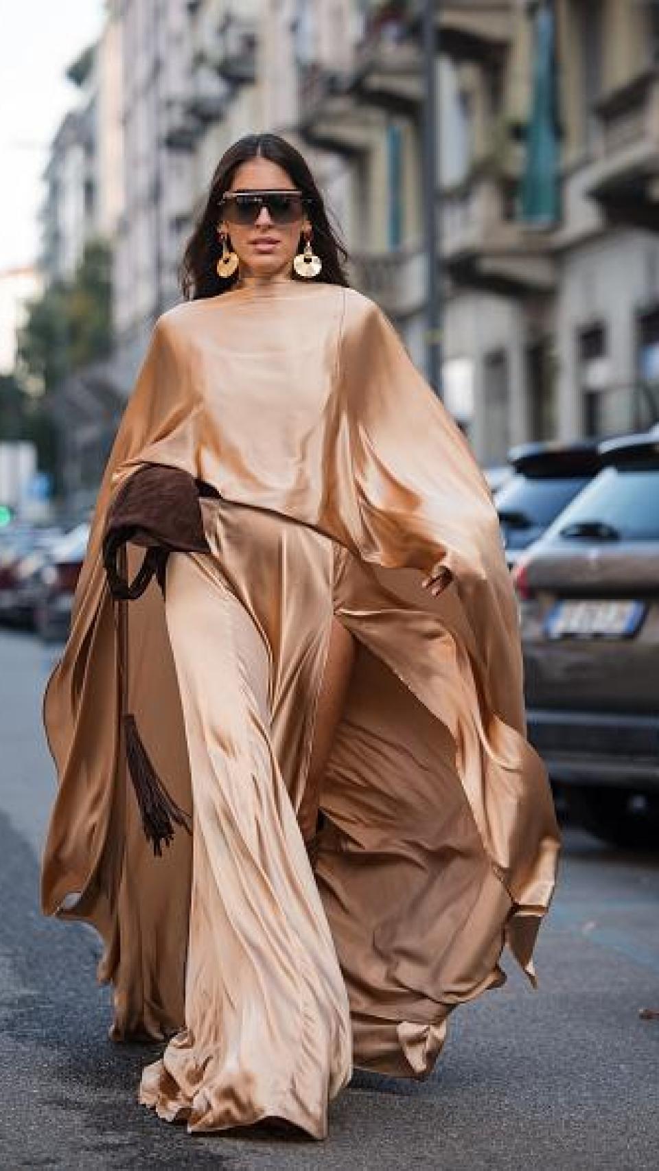 Imagen de 'street style' de la última Semana de la Moda de Milán.