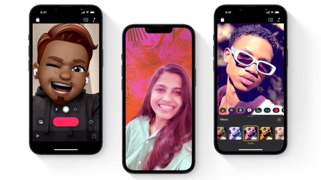 La aplicación Clips de Apple.