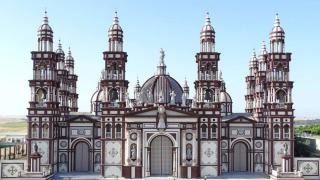 Basílica de la Iglesia palmariana, en El Palmar de Troya.