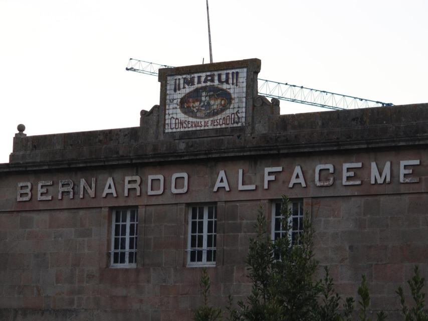 Fábrica de conservas Alfageme, en Bouzas, Vigo