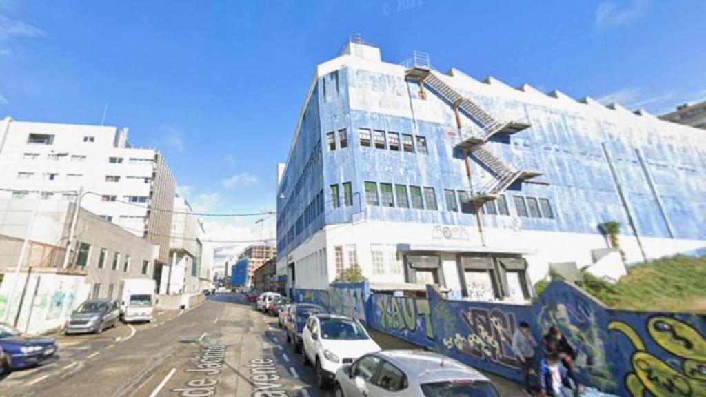 Rúa Jacinto Benavente, en Vigo